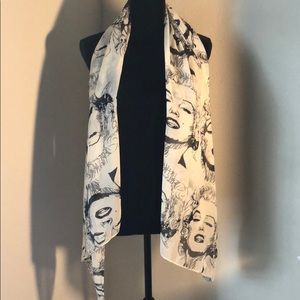 Sheer women’s scarf